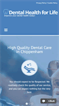 Mobile Screenshot of dentalhealthforlife.co.uk